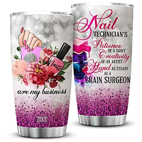 best gifts for nail technicians|nail tech tumbler ideas.